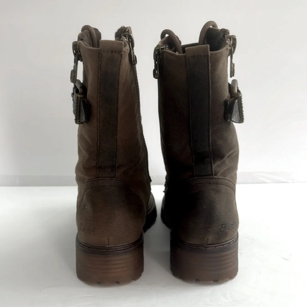 Blowfish Malibu Women’s Rauly Zip Boots Walnut Local Sheriff Shoes Size 7.5 NEW - Picture 12 of 13